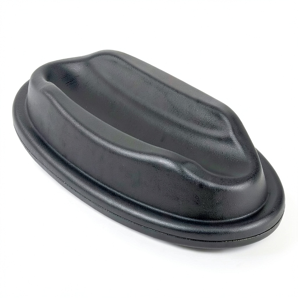 Front Wheel Riser Block installed on a bike trainer