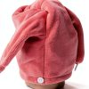 Microfiber Hair Towel Generic Coral Fleece-8