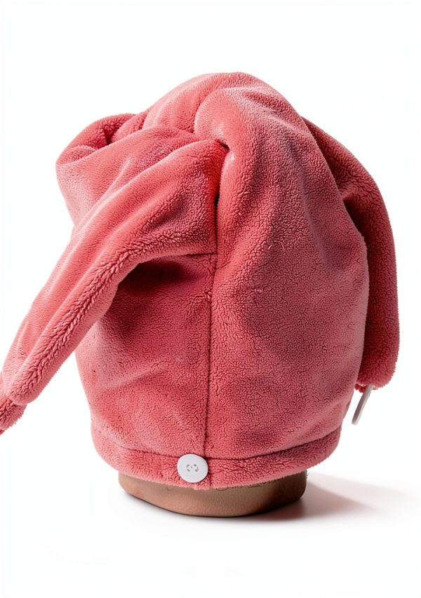Microfiber Hair Towel Generic Coral Fleece-8