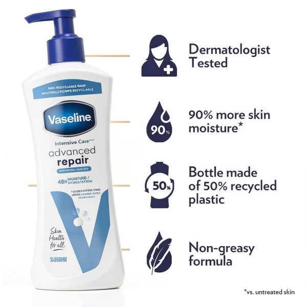 Vaseline Intensive Care Advanced Repair Unscented Body-3