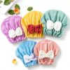 Kldnkig Microfiber Hair Towel Cap-6