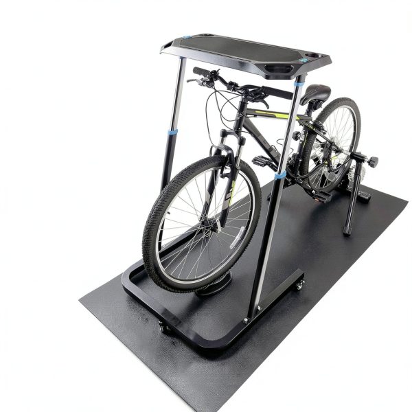 Alpcour Bike Trainer Mat PVC Black-2