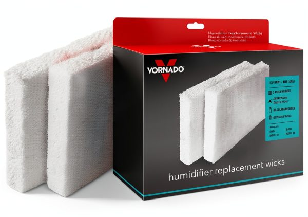 Vornado Humidifier Wick Filters 2-Pack White-0