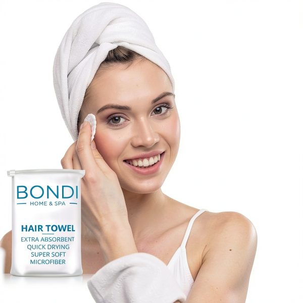Bondi Microfiber Hair Towel Quick Dry Frizz-4