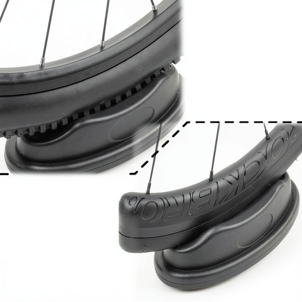 Bike Trainer Wheel Riser Block inheming Plastic-3