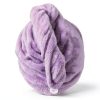 Microfiber Hair Towel Generic Coral Fleece-0