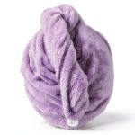 Microfiber Hair Towel Generic Coral Fleece-0