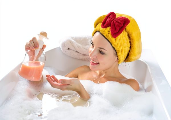 Kldnkig Microfiber Hair Towel Cap-5