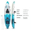 Driftsun Tandem Kayak 12ft Blue UV Resistant-1