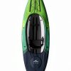 Aquaglide Navarro 130 Inflatable Kayak Green Black-1