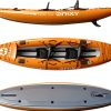 NIXY Tahoe Inflatable Kayak 500D PVC Yellow Model-1