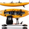 NIXY Tahoe Inflatable Kayak 500D PVC Yellow Model-0
