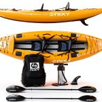 NIXY Tahoe Inflatable Kayak 500D PVC Yellow Model-0