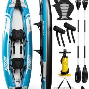 Driftsun Voyager Inflatable Kayak Blue PVC-0
