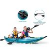 GyMax 2 Person Inflatable Kayak Red-1