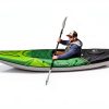 Aquaglide Navarro 130 Inflatable Kayak Green Black-3