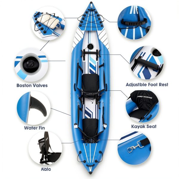 PROMARINE Classic Touring Kayak BLUE-3