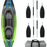 Savvycraft Inflatable Tandem Kayak PVC 2 Person-0