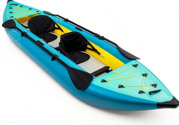 GyMax 2 Person Inflatable Kayak Red-0