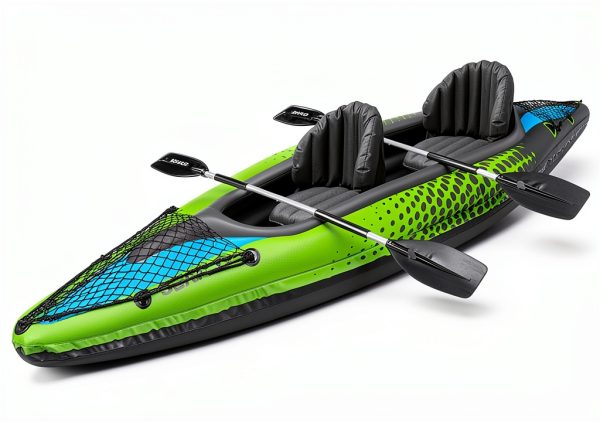 Savvycraft Inflatable Tandem Kayak PVC 2 Person-1
