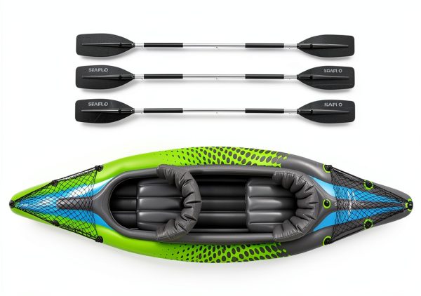 Savvycraft Inflatable Tandem Kayak PVC 2 Person-2