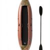 WONITAGO Inflatable Kayak Brown Tandem-3