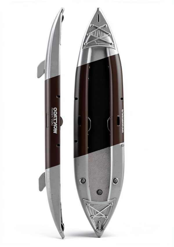 WONITAGO Inflatable Kayak Brown Tandem-1