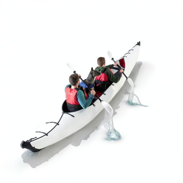 Oru Kayak Haven TT Tandem Collapsible Kayak White-1