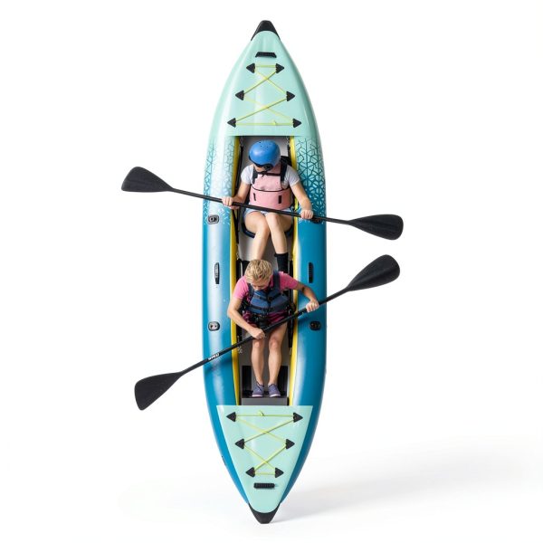 GyMax 2 Person Inflatable Kayak Red-3