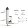 RRTECHFORU 250mm (10") linear actuator 12V Bracket-6