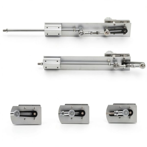 DIY Reciprocating Linear Actuator 24V 1.18-6in Stroke Stand Kit JQDML-3