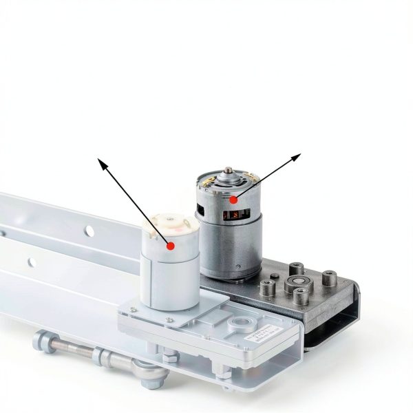 DIY Reciprocating Linear Actuator 24V 1.18-6in Stroke Stand Kit JQDML-1