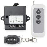 AWINLI Forward Reverse Remote Switch 12V-24V Actuator Controller Black-0