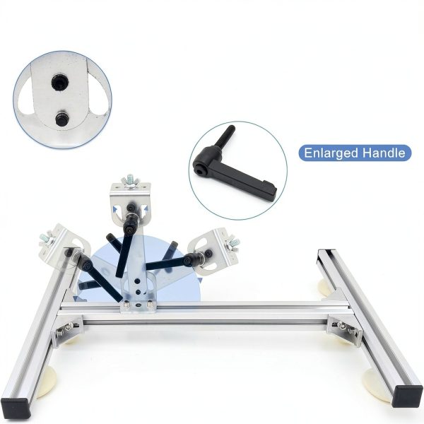 DIY Reciprocating Linear Actuator 24V 1.18-6in Stroke Stand Kit JQDML-4