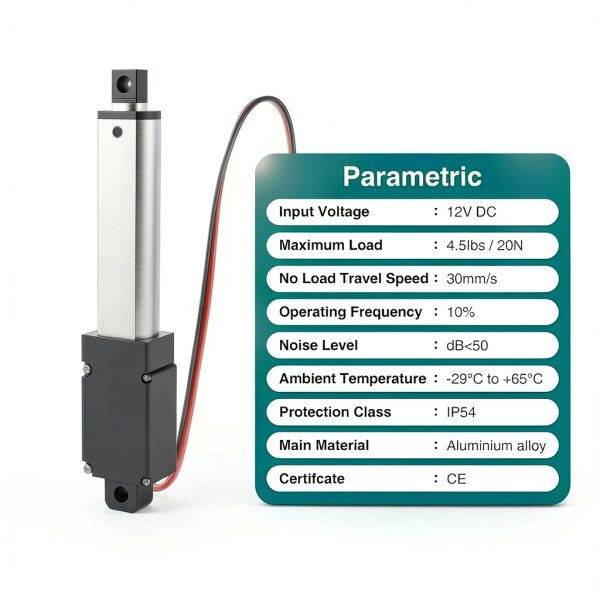 Stroke 25mm Linear Actuator 12V High Speed by RRTECHFORU-2