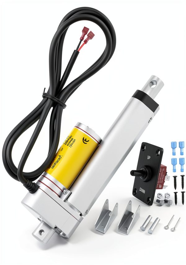 12V Linear Motion Actuator RVMARINEPAT Heavy Duty 4 Inch Stroke 330lb-0