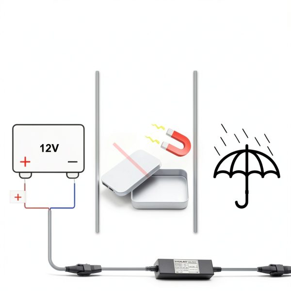 12V Linear Actuator Controller UYGALAXY with Remote and 110V Adapter-6
