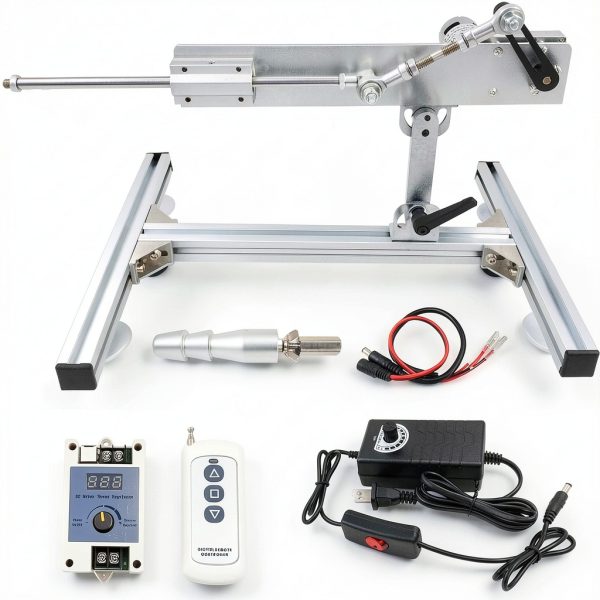 DIY Reciprocating Linear Actuator 24V 1.18-6in Stroke Stand Kit JQDML-0