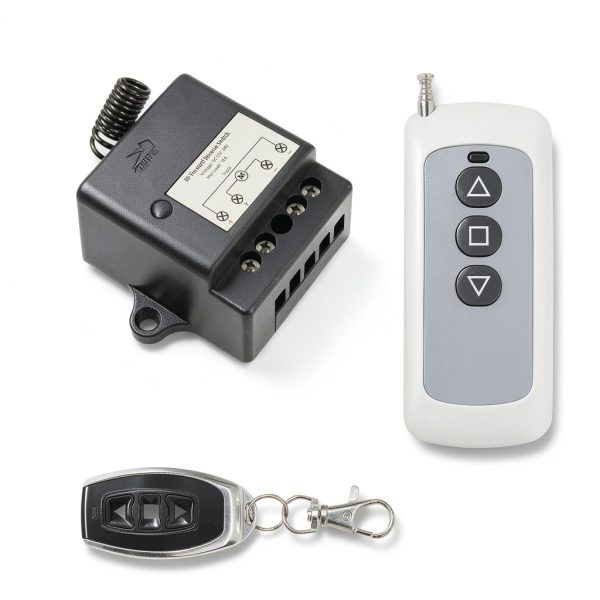 AWINLI Forward Reverse Remote Switch 12V-24V Actuator Controller Black-1