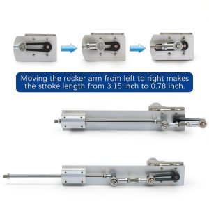 Higher Torque Reciprocating Linear Actuator JQDML 24V 120RPM 2-8CM-1